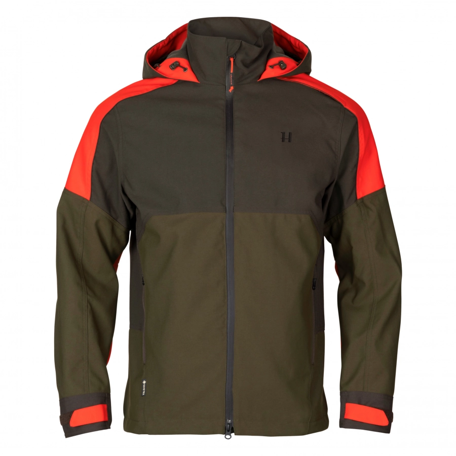Kurtka Härkila Pro Hunter Dog Keeper GTX willow green / orange 1/10