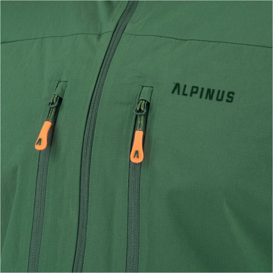 Kurtka męska Alpinus softshell Pourri zielona 3/6