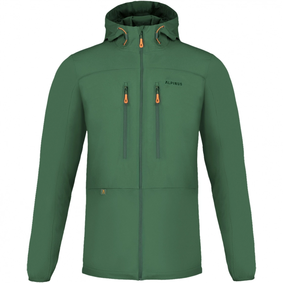 Kurtka męska Alpinus softshell Pourri zielona 2/6