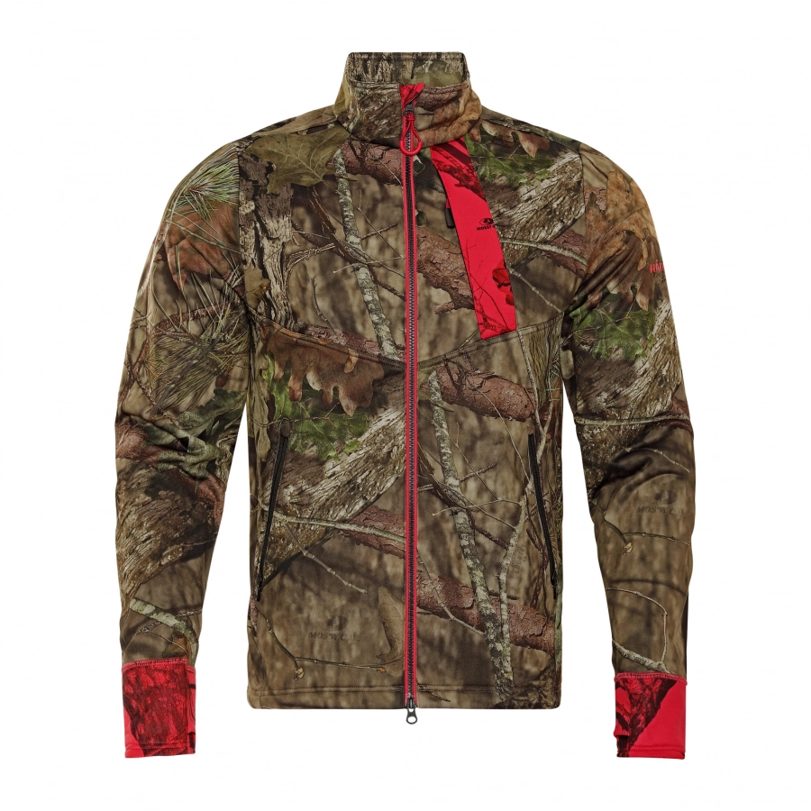 Kurtka męska Härkila Moose Hunter 2.0 polarowa MossyOak®Break-Up Country® / MossyOak®Red 1/5