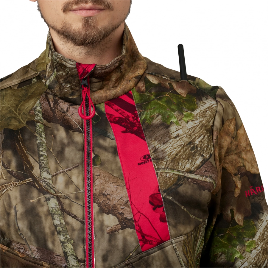 Kurtka męska Härkila Moose Hunter 2.0 polarowa MossyOak®Break-Up Country® / MossyOak®Red 3/5
