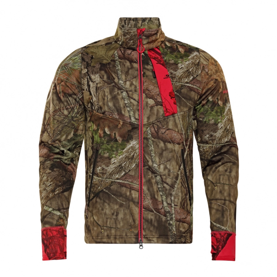 Kurtka męska Härkila Moose Hunter 2.0 polarowa MossyOak®Break-Up Country® / MossyOak®Red 1/2
