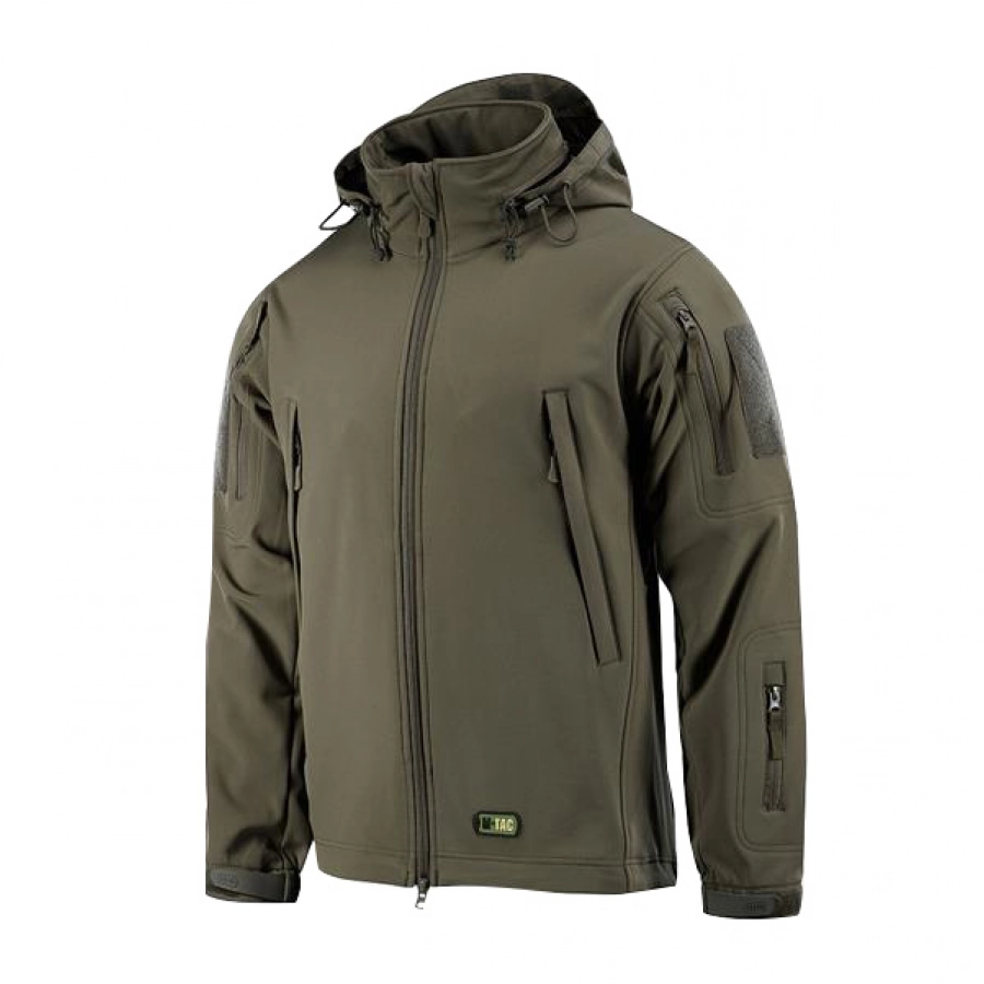 Kurtka męska  M-Tac Soft Shell oliwkowa 1/4