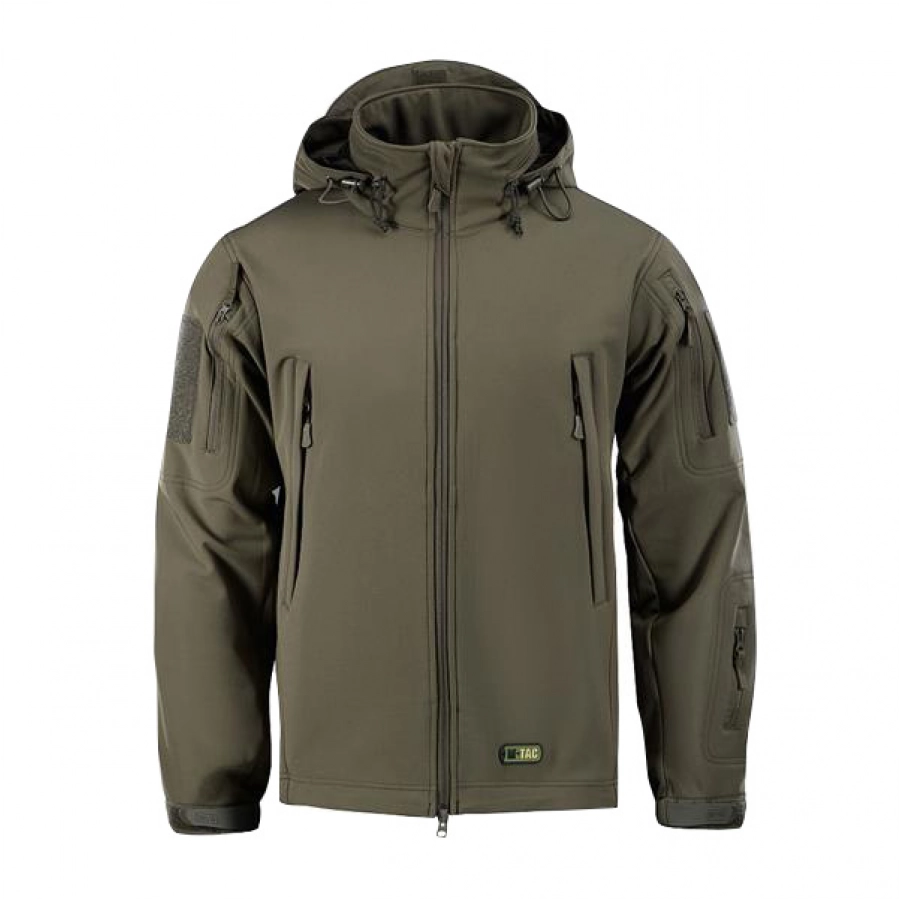 Kurtka męska  M-Tac Soft Shell oliwkowa 2/4
