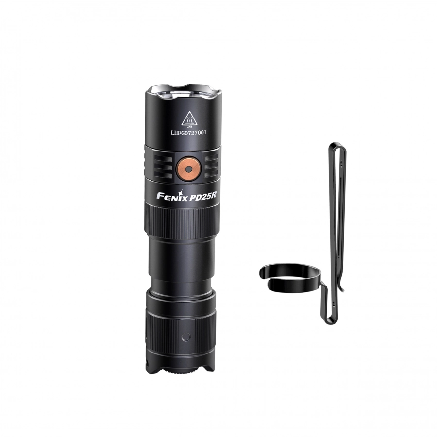 Latarka taktyczna LED Fenix PD25R czarna
 4/4