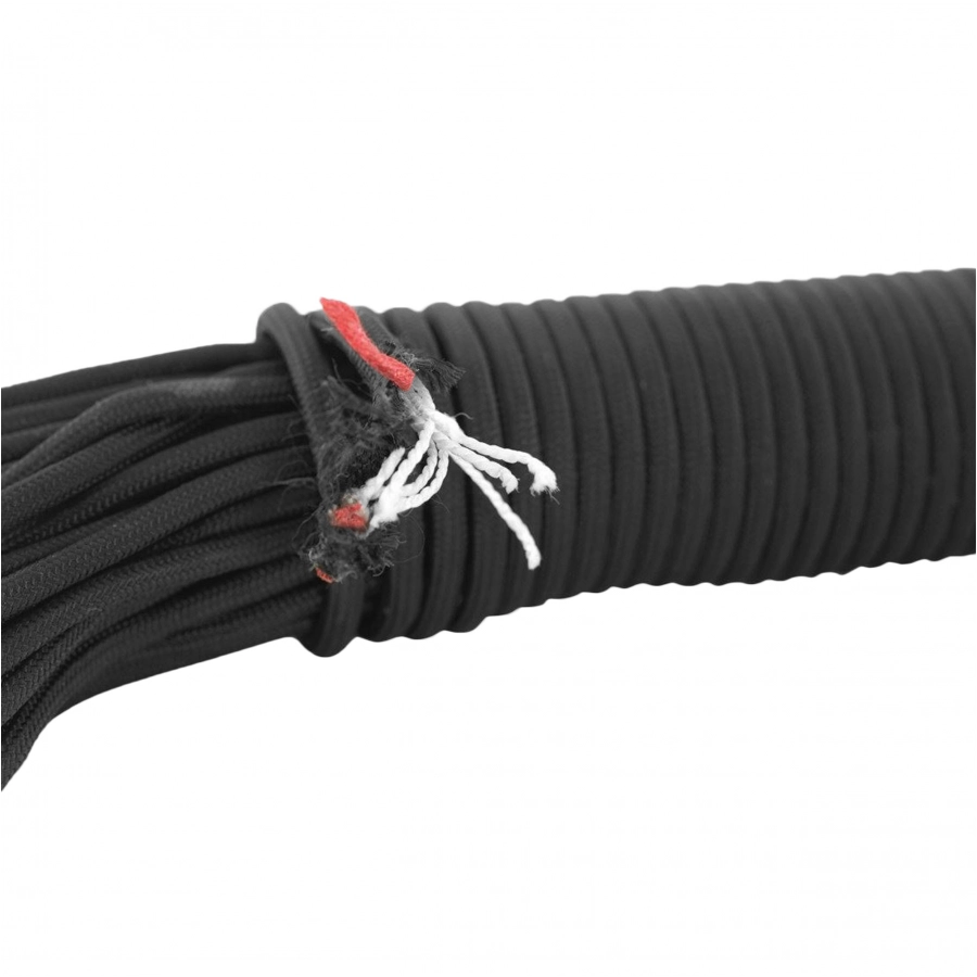 Linka survivalowa Robens Paracord with Tinder 15 m - black 4/4
