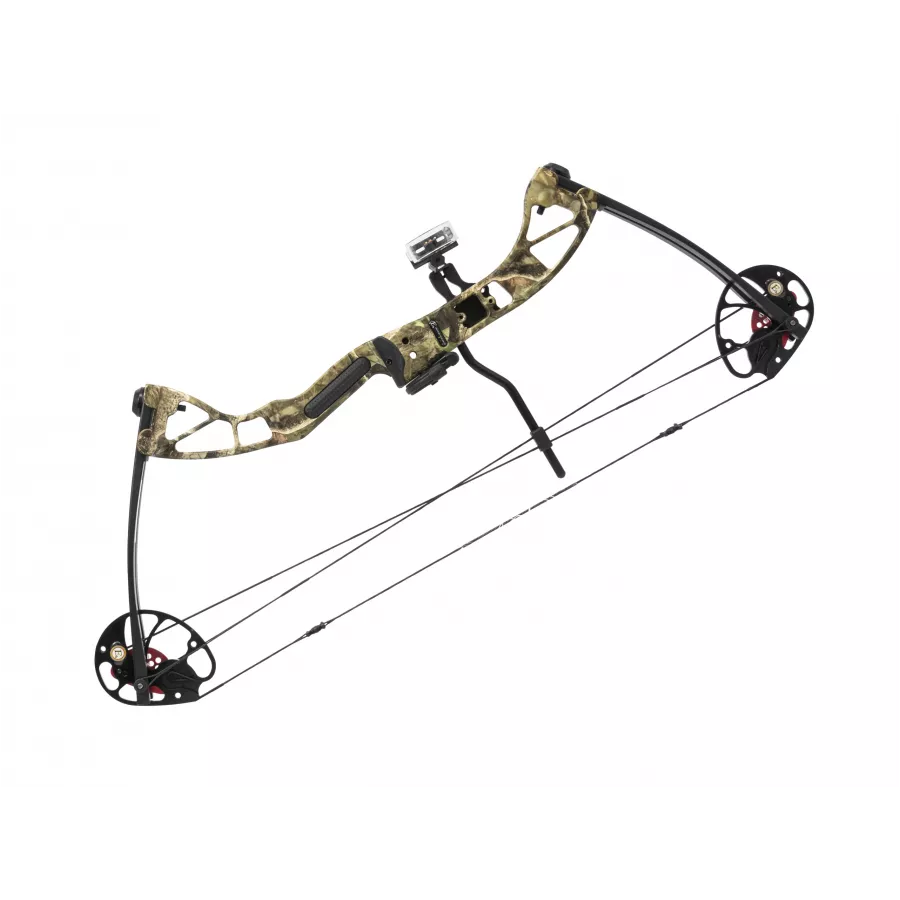 Łuk bloczkowy dla dorosłych i młodzieży Poe Lang Rex Quad 20-65 lb 28" kamuflaż 4/10