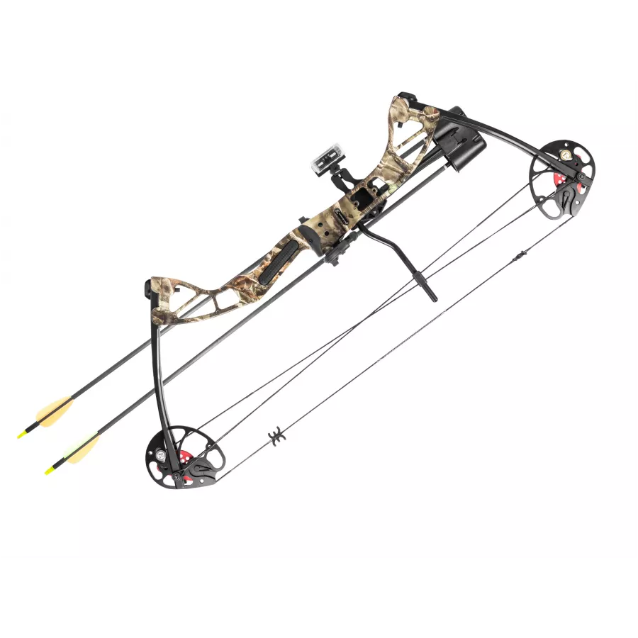 Łuk bloczkowy dla dorosłych i młodzieży Poe Lang Rex Quad 20-65 lb 28" kamuflaż 1/10