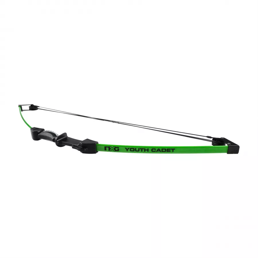 Łuk bloczkowy dla dzieci NXG CB Cadet4 Set 15 lbs zielony na przyssawki 4/9