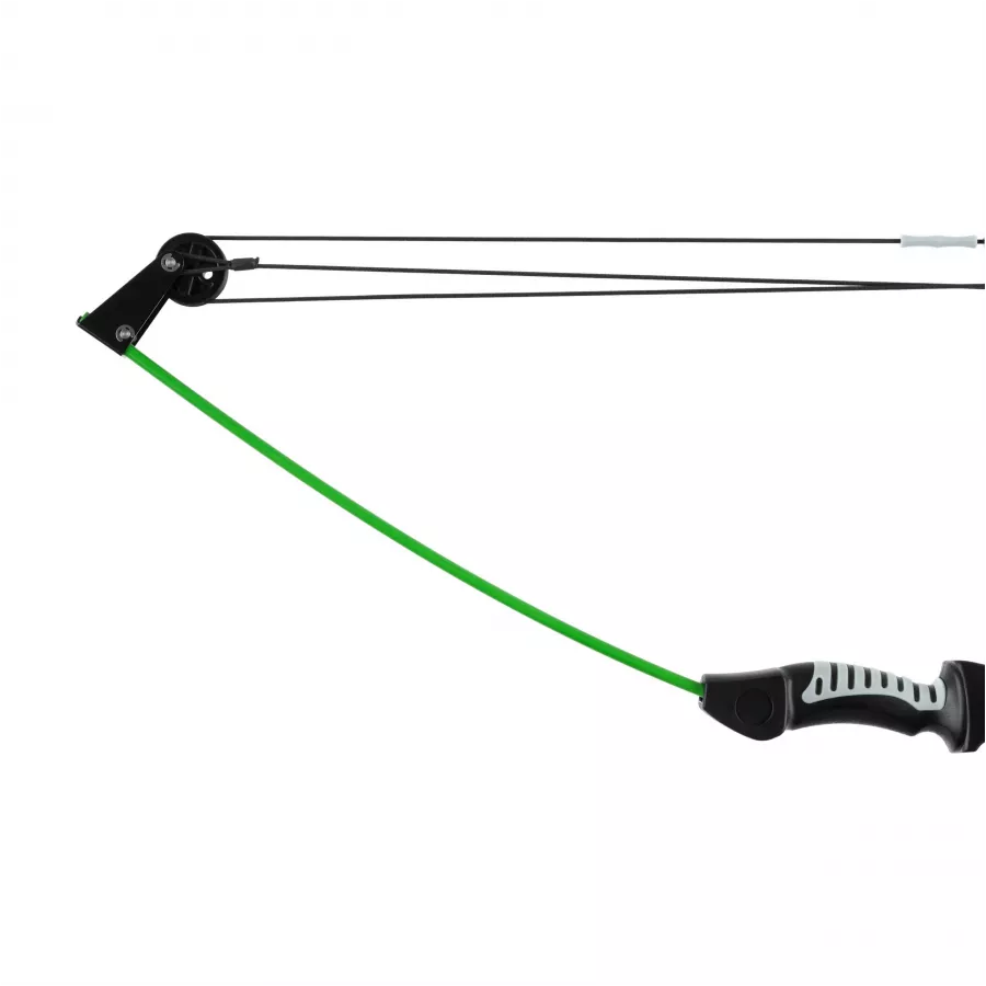 Łuk bloczkowy dla dzieci NXG CB Cadet4 Set 15 lbs zielony na przyssawki 3/9