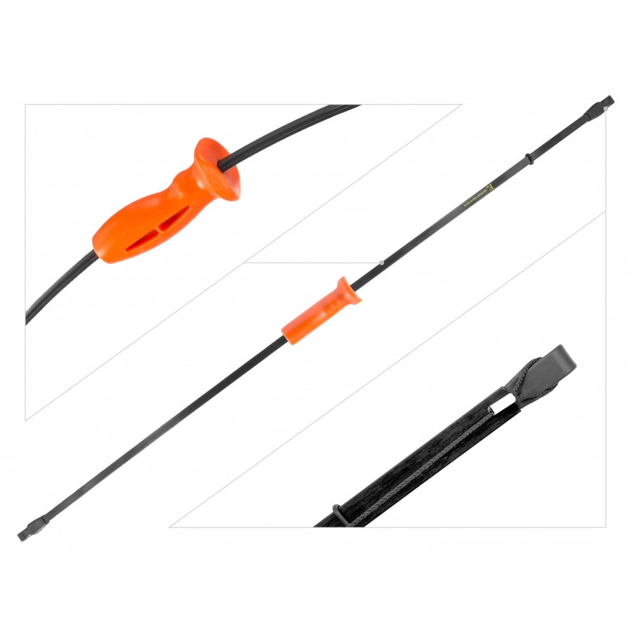Łuk rekreacyjny dla dzieci i młodzieży Ek Crusader 10 lb 37,5" czarny 2/8