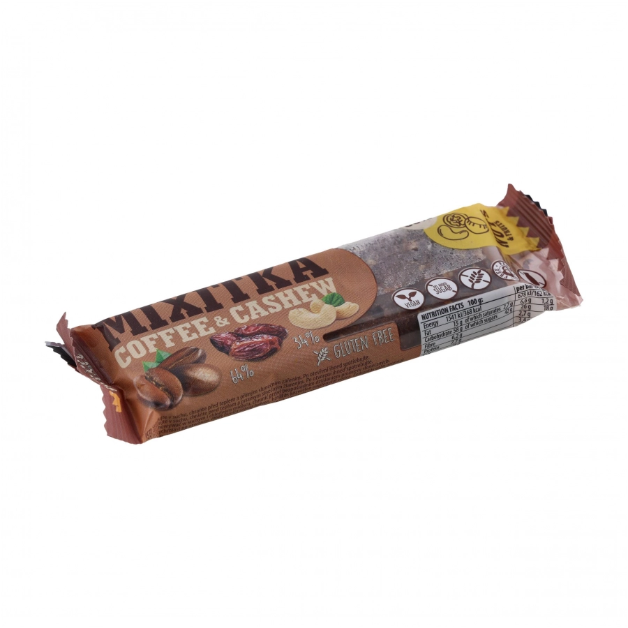 Mixitka Mixit orzechy nerkowca z kawą bez glutenu 44 g 3/3