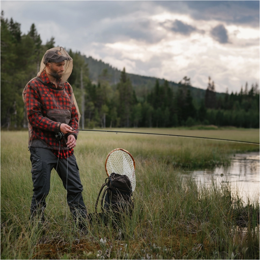 Moskitiera Anorak Pinewood Mosquito oliwkowa 4/5