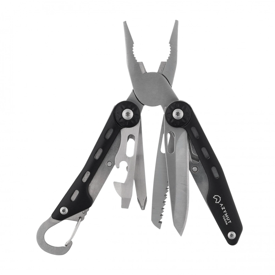 Multitool Azymut Turon z kaburą i karabińczykiem 1/9