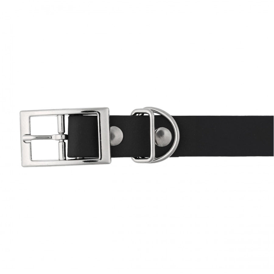Obroża BioThane 4wild  25mm 28-38 cm czarna 3/3