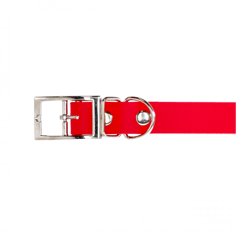 Obroża BioThane 4wild 25mm 28-38 cm różowa 3/3
