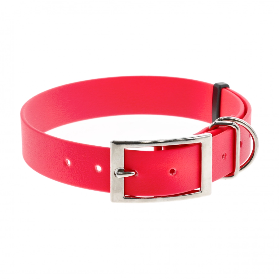 Obroża BioThane 4wild 25mm 28-38 cm różowa 1/3