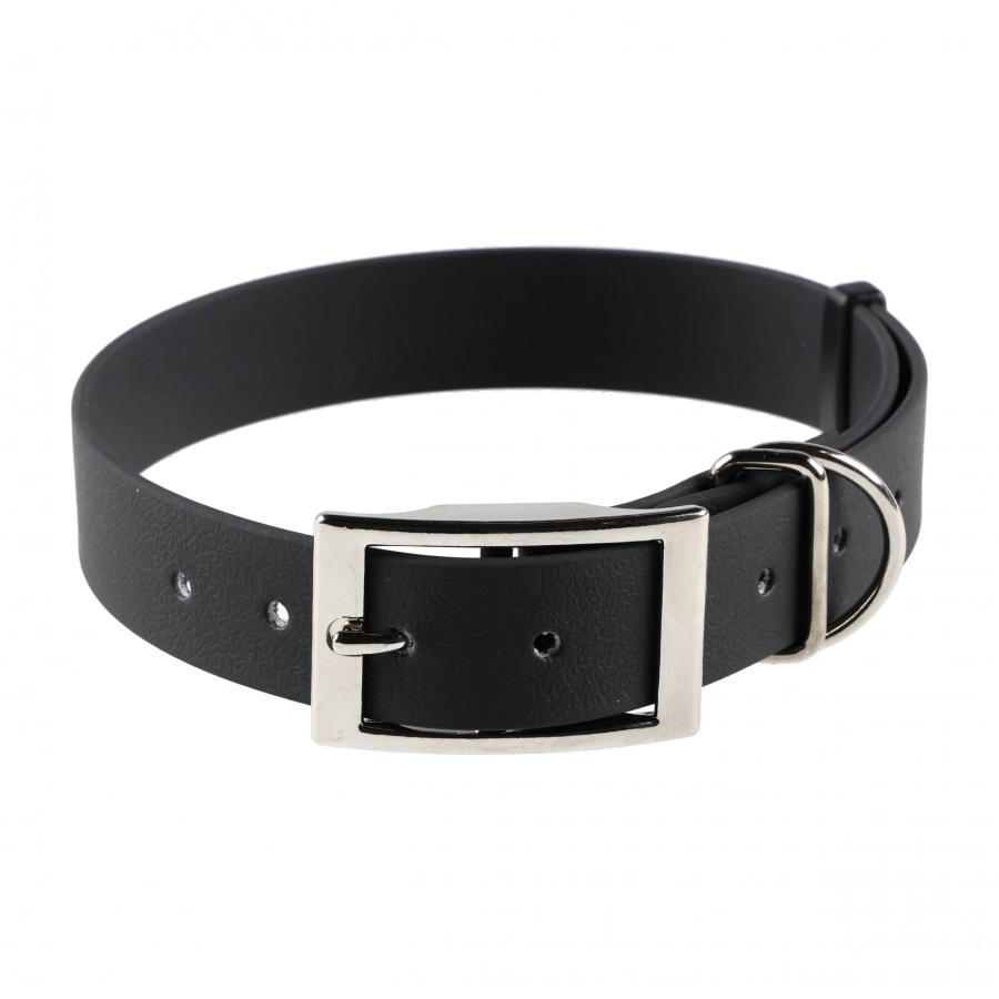 Obroża BioThane 4wild  25mm 38-52 cm czarna 1/3