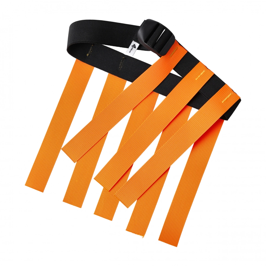 Obroża na polowania zbiorowe 4wild fladry 38-52 cm pomarańczowa 1/3