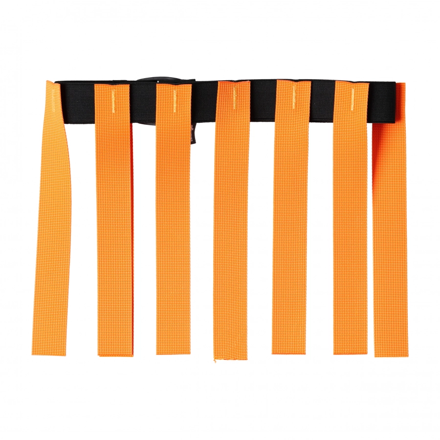 Obroża na polowania zbiorowe 4wild fladry 38-52 cm pomarańczowa 2/3