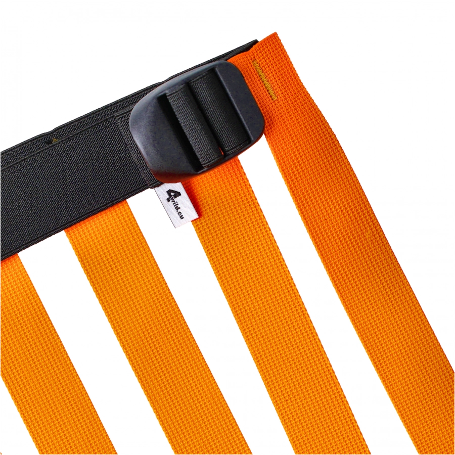 Obroża na polowania zbiorowe 4wild fladry 38-52 cm pomarańczowa 3/3