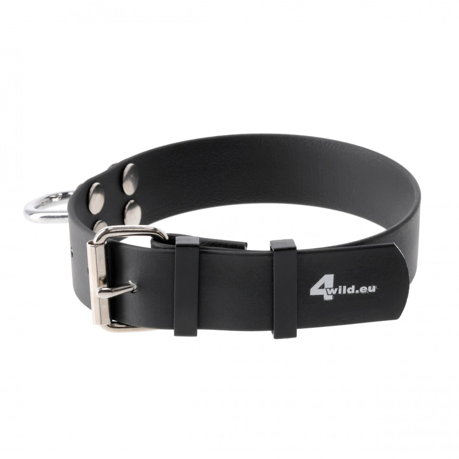 Obroża tropowa 4wild BioThane 30 mm czarna 30-36 cm 2/4