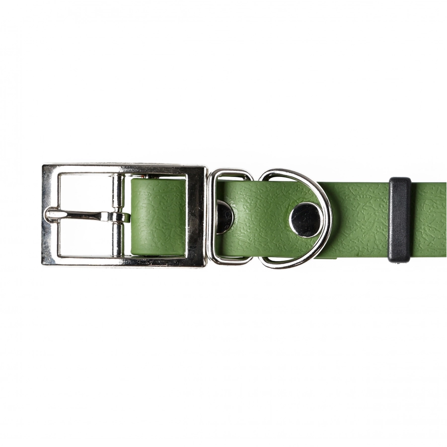 Obroża wodoodporna 4wild 25 mm 28-38 cm oliwkowa 2/2