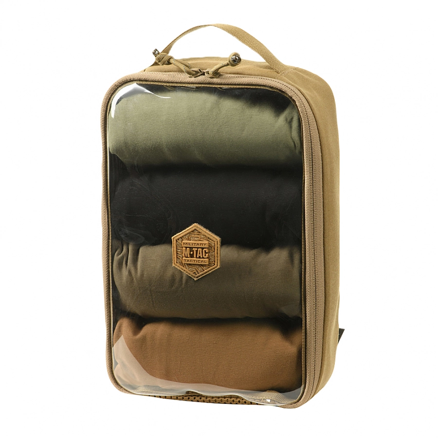 Organizer ergonomiczny M-Tac przezroczysty Elite Large Gen. II coyote 4/5