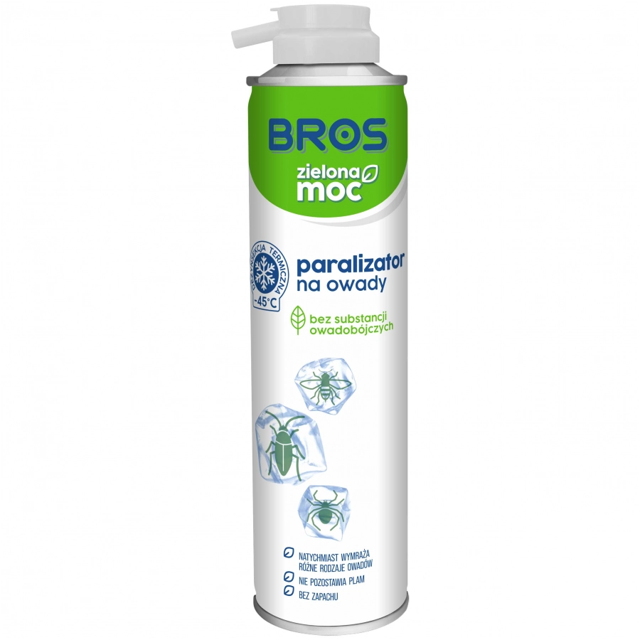 Paralizator Bros na owady 300 ml zielona moc 1/1