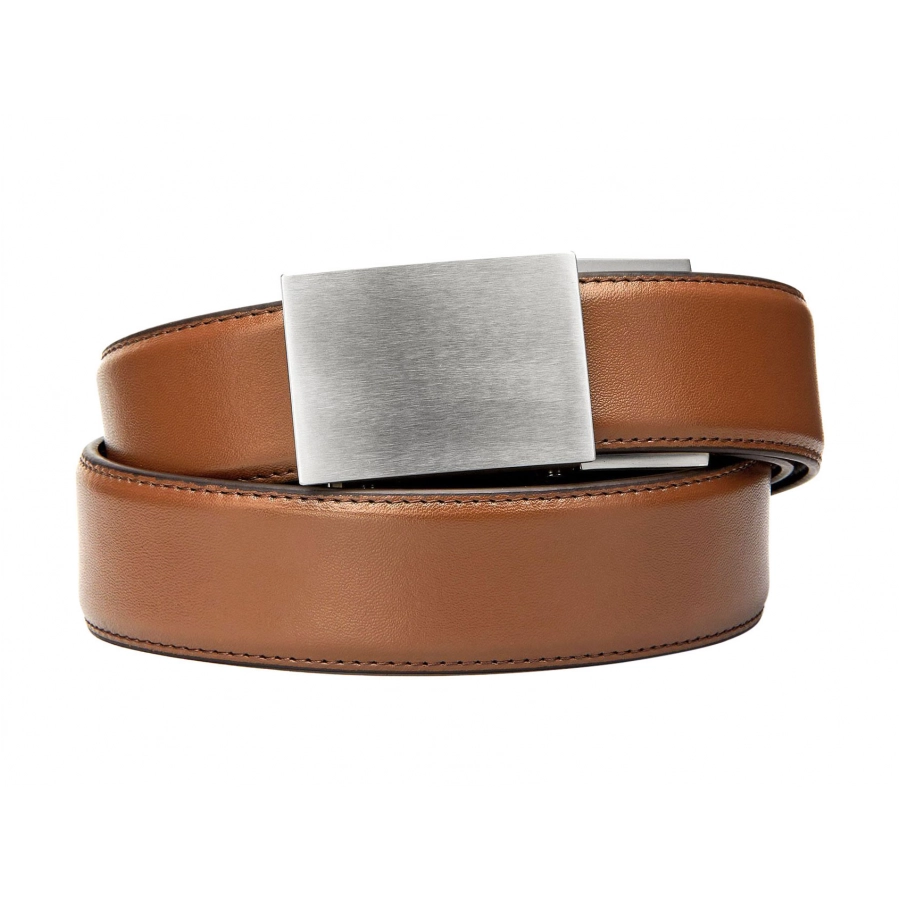 Pas do spodni Kore Essentials Leather Gun Belt X4 tan 1/3