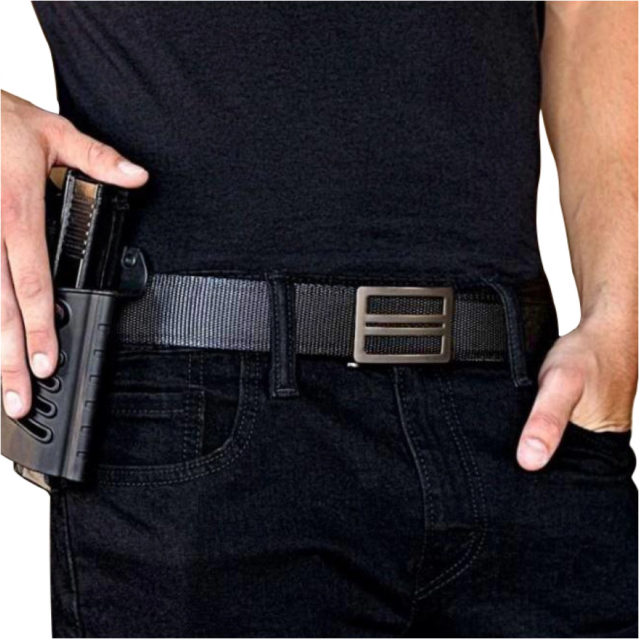 Pas do spodni Kore Essentials Tactical Nylon Gun Belt GM X1 szary 2/3