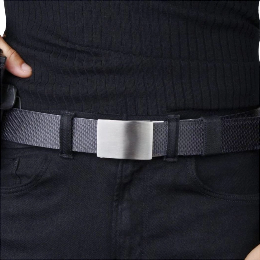 Pas do spodni Kore Essentials Tactical Nylon Gun Belt X4 szary rozmiar XL 2/4