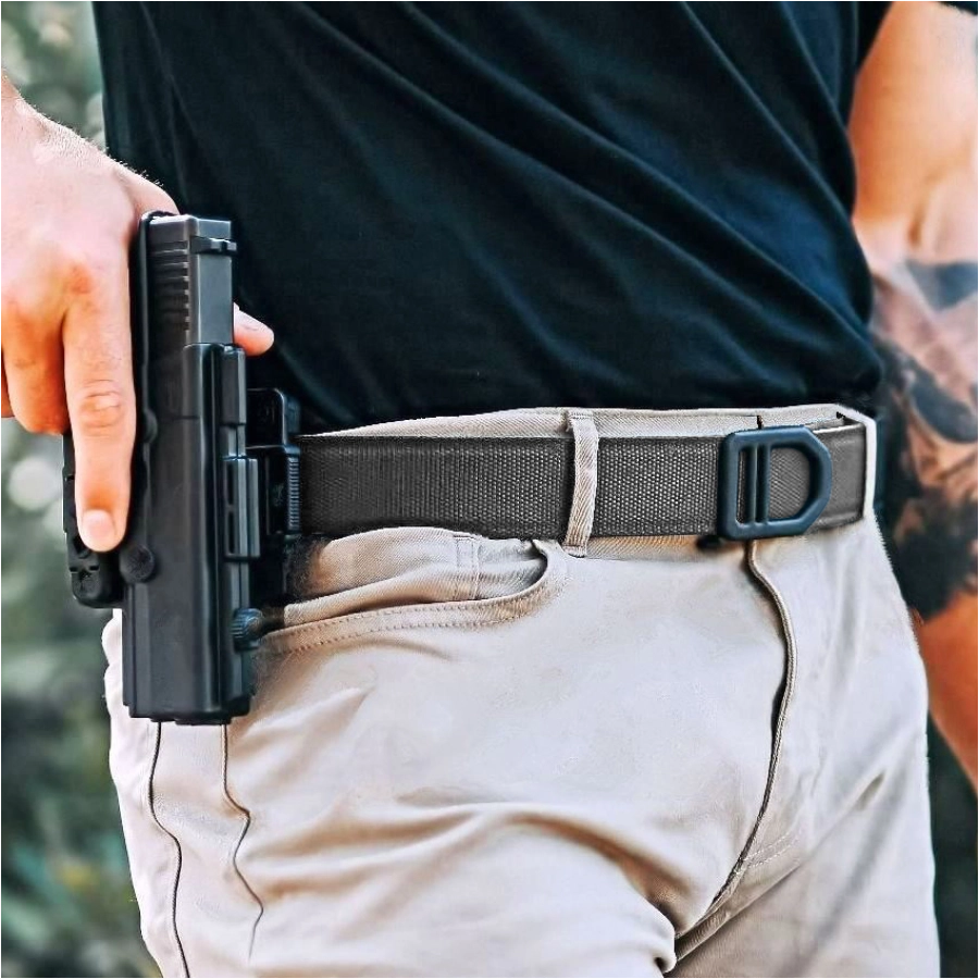 Pas do spodni Kore Essentials Tactical Nylon Gun Belt X5 szary 2/2