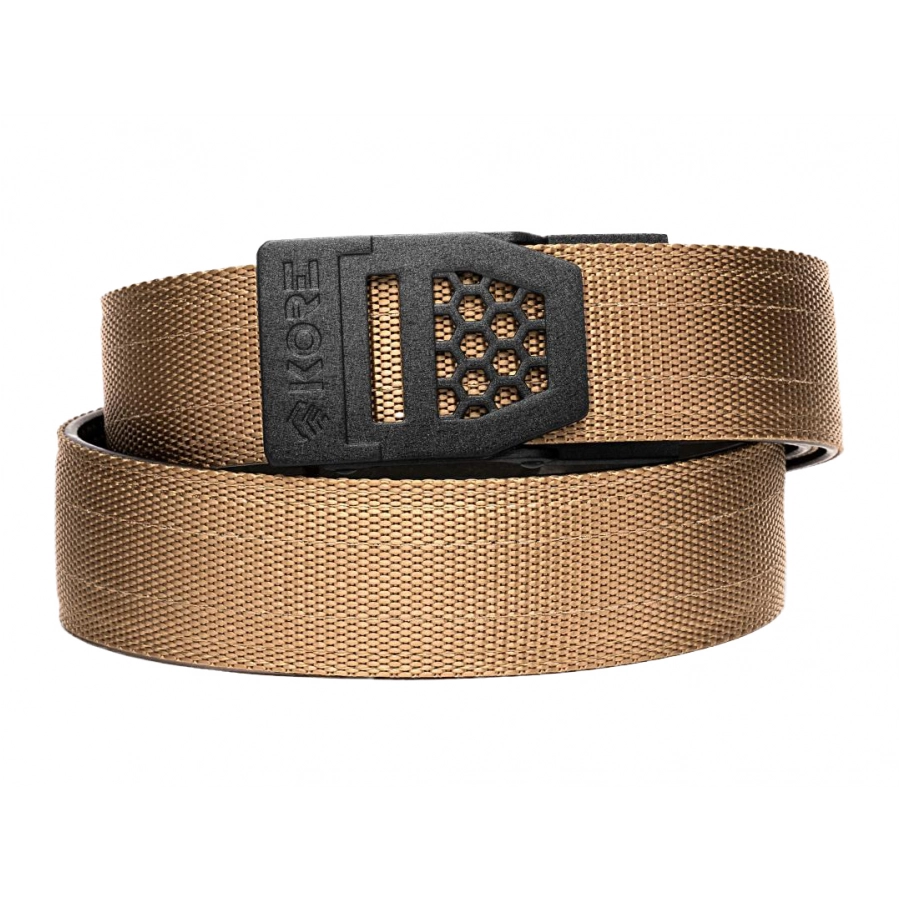 Pas taktyczny Kore Essentials Tactical Nylon Gun Belt X6 tan 1/3
