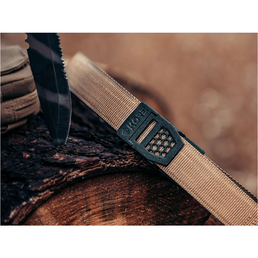 Pas taktyczny Kore Essentials Tactical Nylon Gun Belt X6 tan 2/3