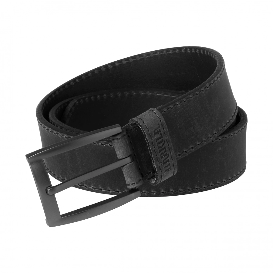 Pasek Härkila Arvak skórzany czarny 1/2