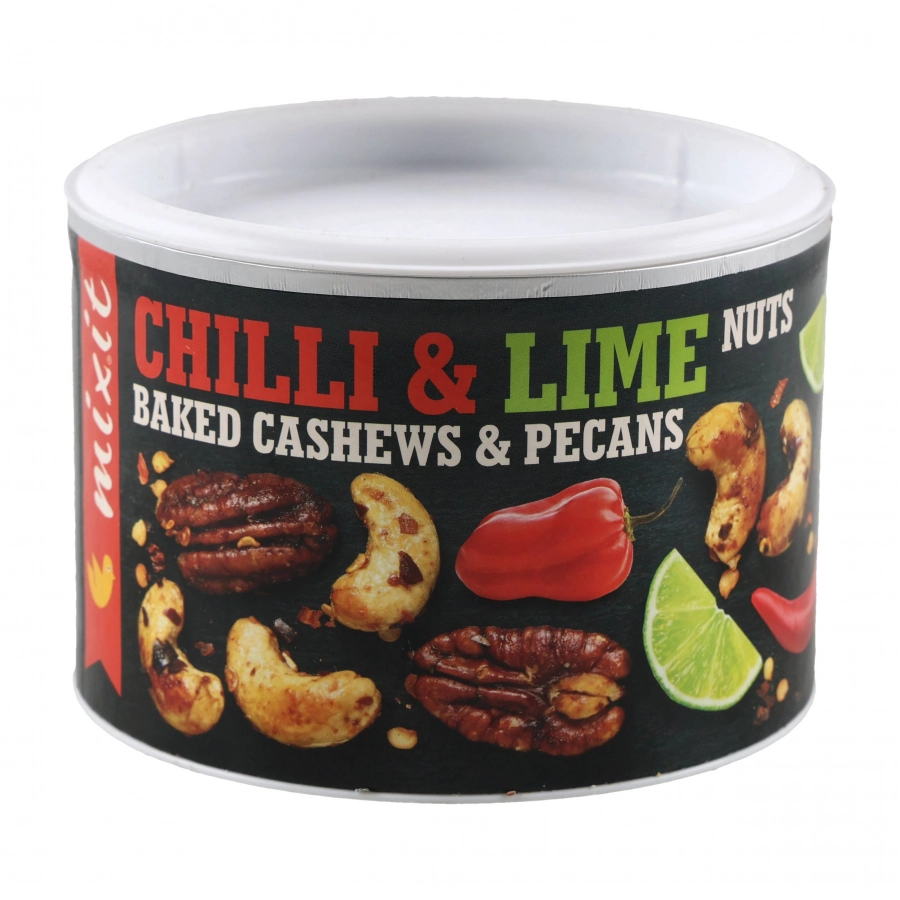 Pieczone orzechy o smaku limetki z habanero Mixit Chilli & Lime Nuts 150 g 1/3