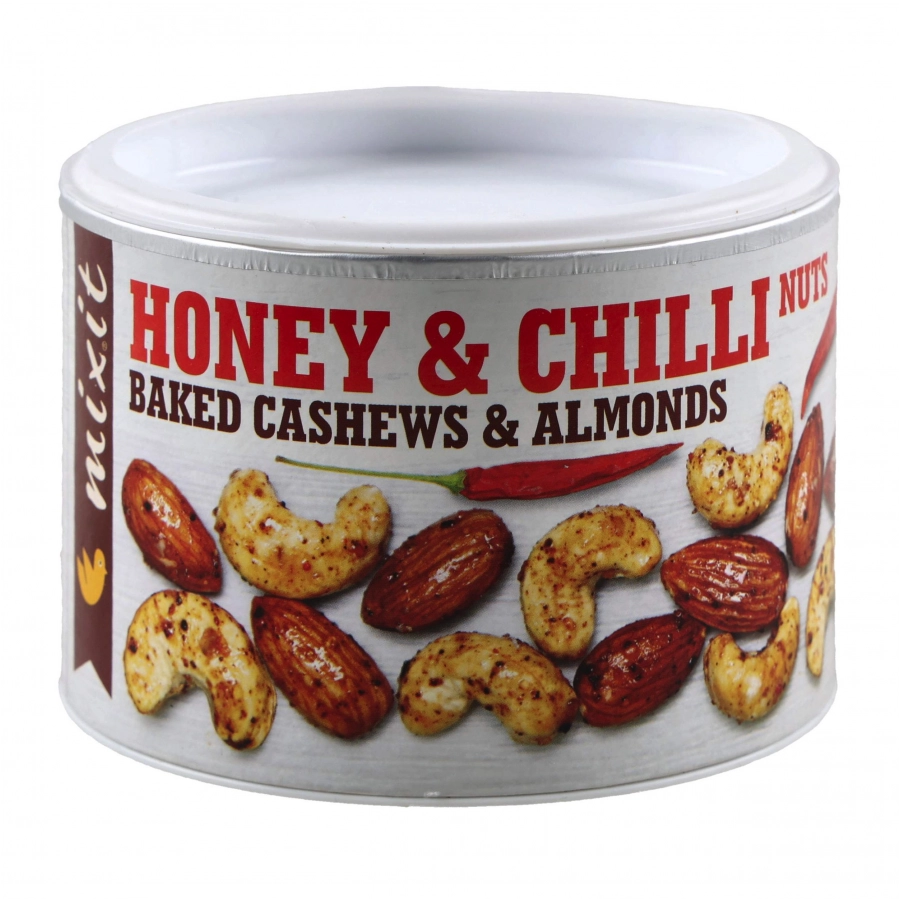 Pieczone orzechy z miodem i chili Mixit Chilli Mix Nuts 140 g 1/3