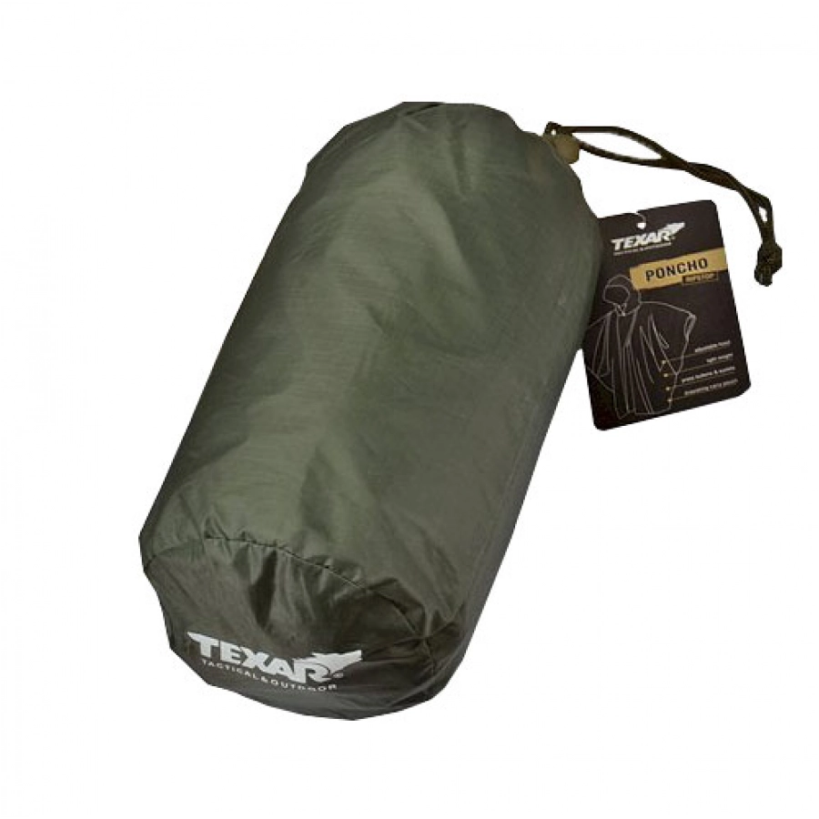 Ponczo Texar ripstop oliwkowe 2/2