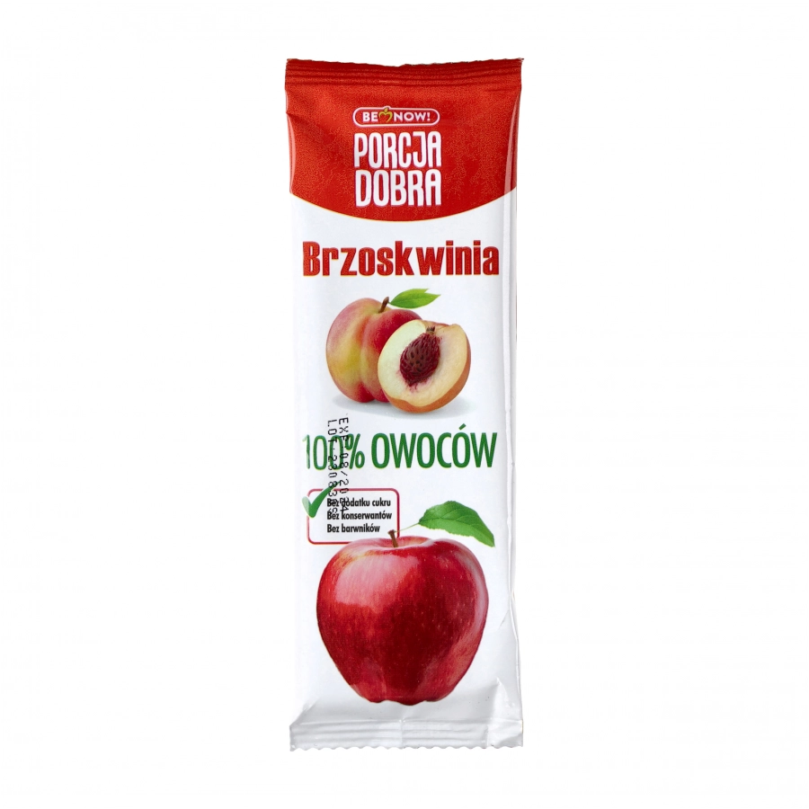 Przekąska Porcja Dobra jabłkowo-brzoskwiniowa 16g







 1/2