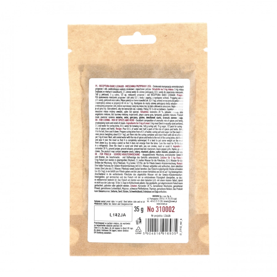 Receptura Babci Leokadii Do Peklowania Browin 35 g 2/2