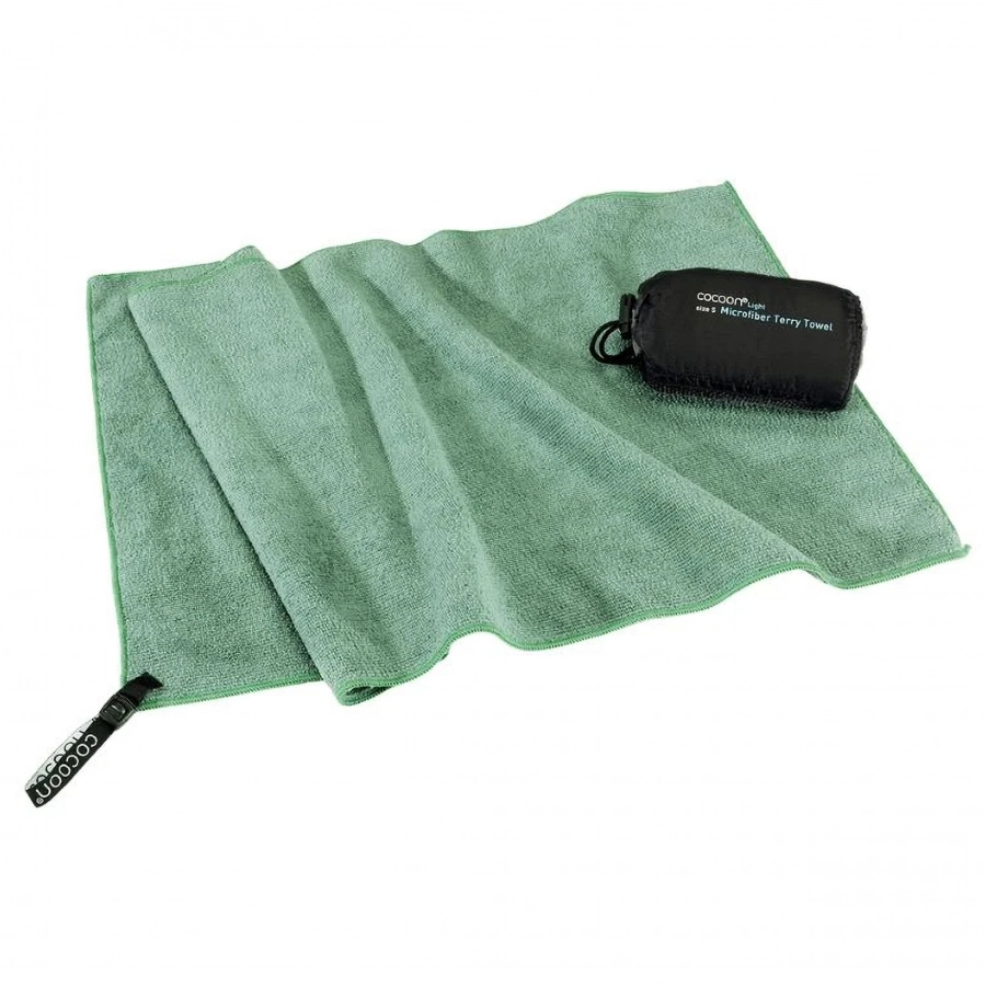 Ręcznik Cocoon Microfiber Towel - Terry,M, zielony