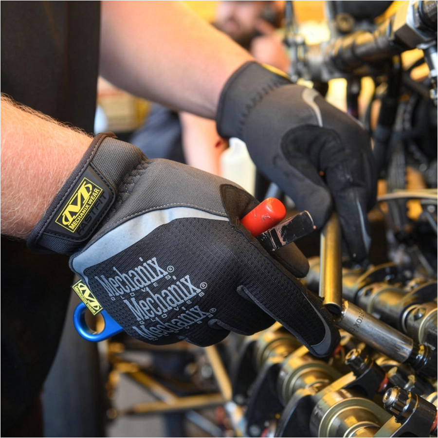 Rękawice Mechanix Fast Fit czarne 3/3