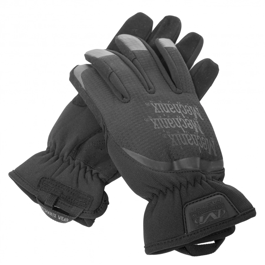Rękawice ochronne damskie Mechanix Wear FastFit Covert czarne 1/4