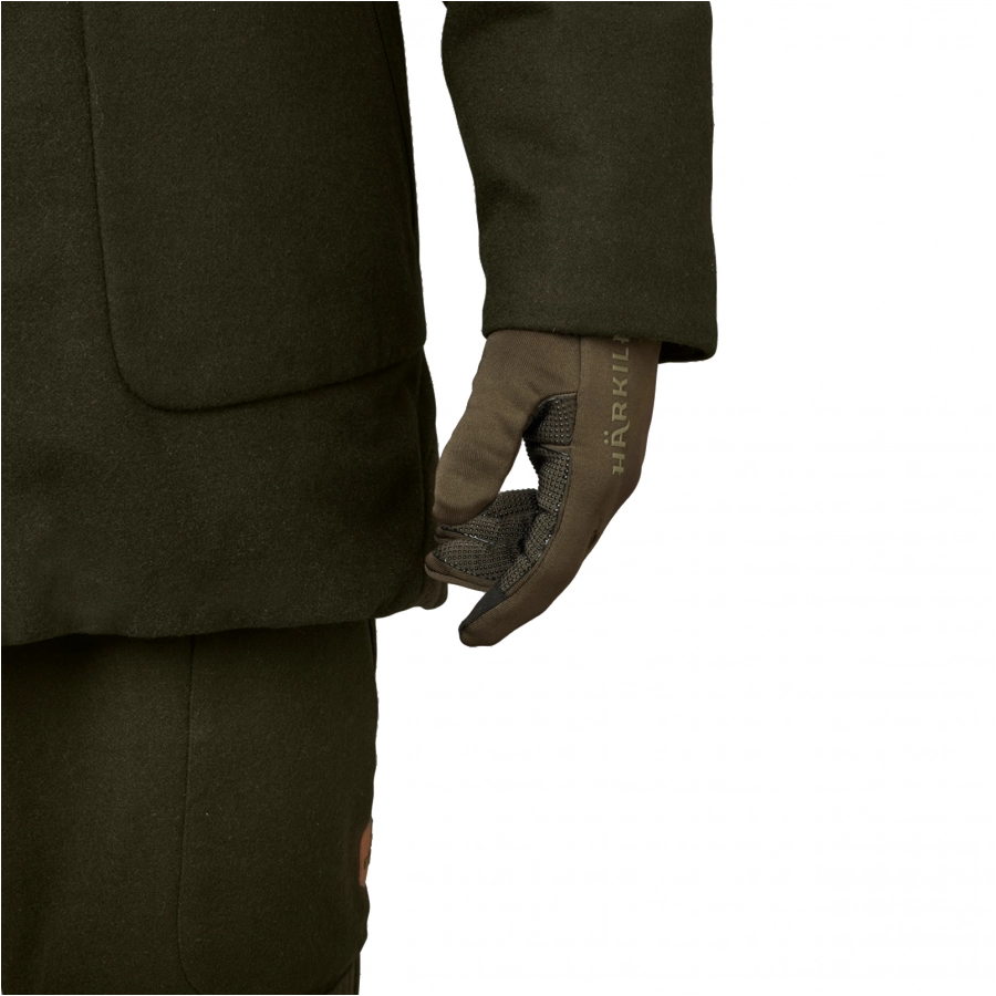 Rękawiczki męskie Härkila Power Stretch brązowe 4/6