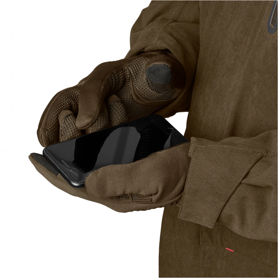 Rękawiczki męskie Härkila Power Stretch ciemnozielone 3/4