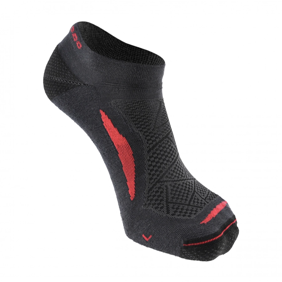 Skarpety Comodo Ultra Light Trial / Hiking czarno-czerwone 3/6