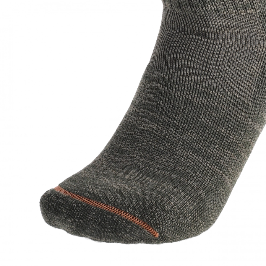 Skarpety Härkila Pro Hunter 2.0 długie zielono-brązowe 3/5