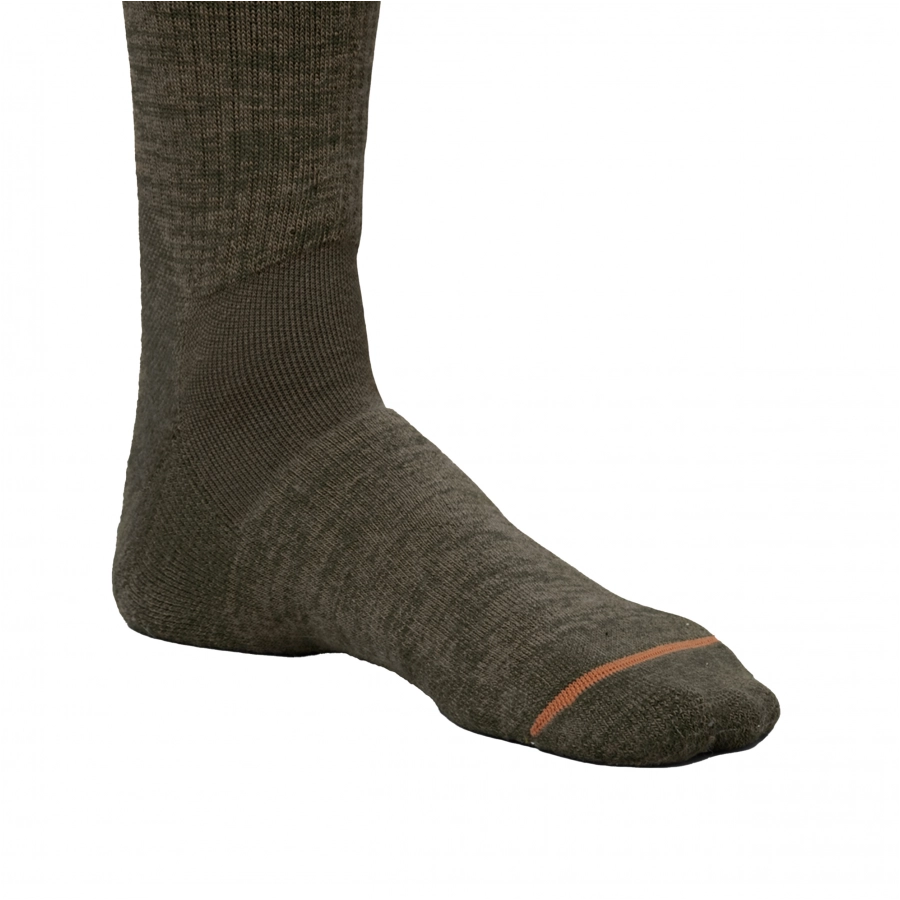 Skarpety Härkila Pro Hunter 2.0 krótkie zielono-brązowe 3/3