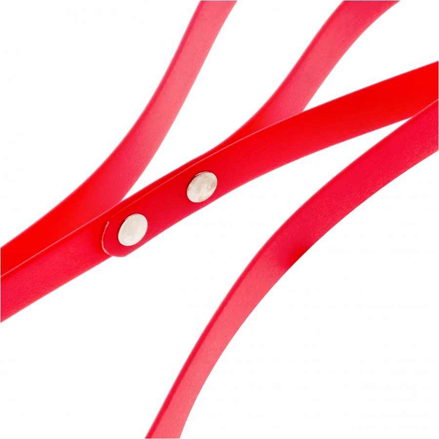 Smycz BioThane 4wild wodoodporna 150 cm różowa 3/3